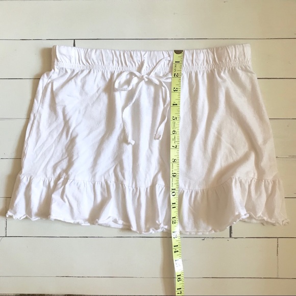 SO White Drawstring Skirt - Picture 3 of 6